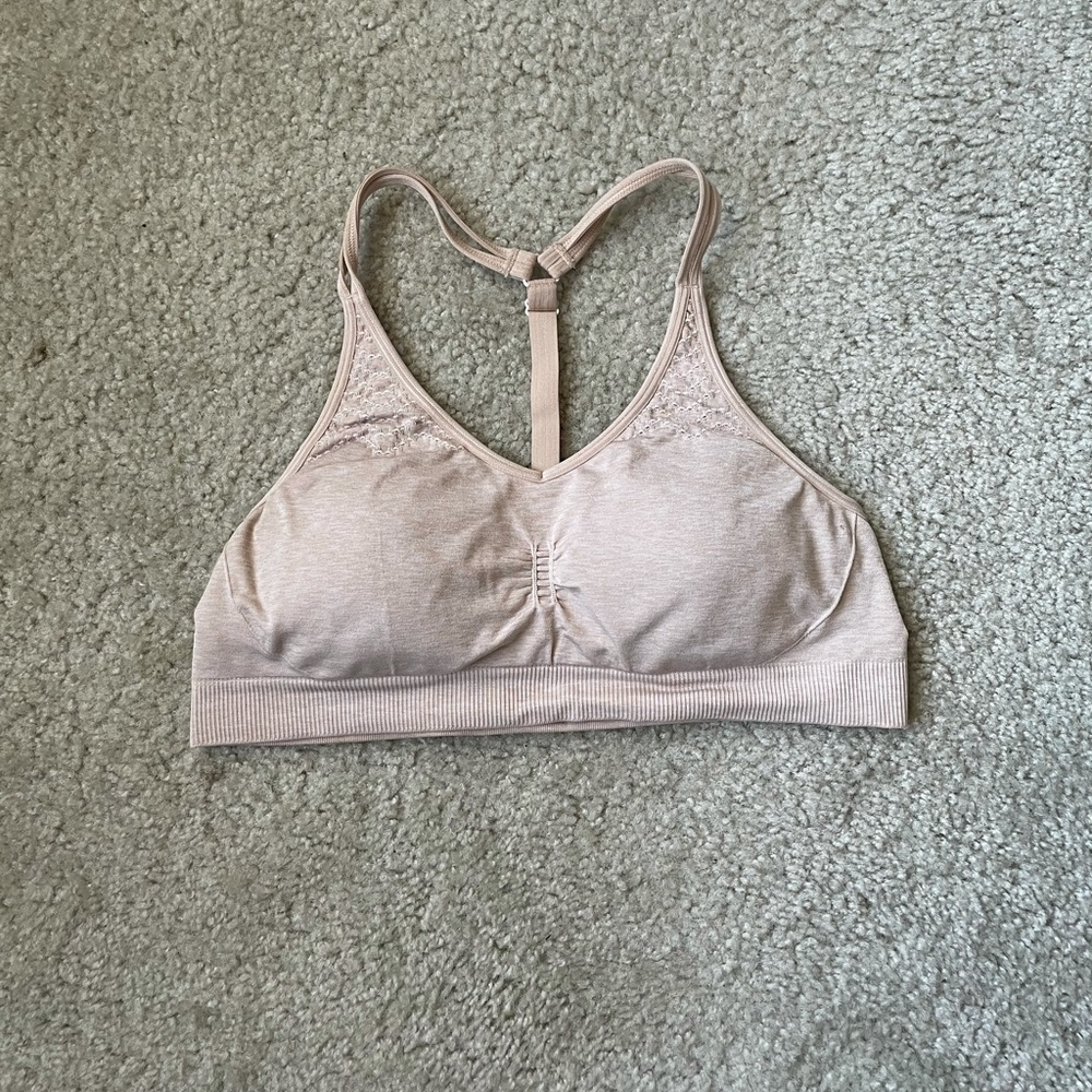 Athleta Nude Sports Bra